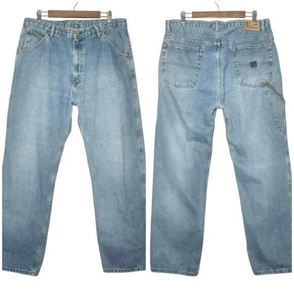 Polo Jeans Co. Ralph Lauren | Five Pocket C-5 Rugged Carpenter Jeans | Sz 36x32 - Picture 1 of 10